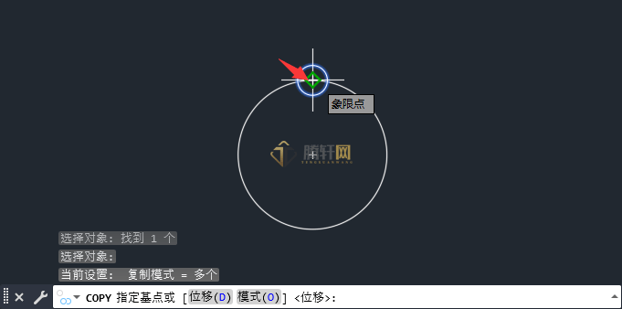 AutoCAD中co命令怎么用第4步