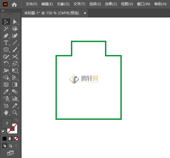 Illustrator2022怎么绘制一个盾牌图形？Illustrator绘制一个盾牌图形方法图文教程