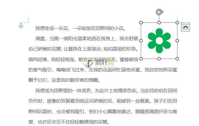 Word 2021如何设置图标在页面中顶端居右对齐第4步