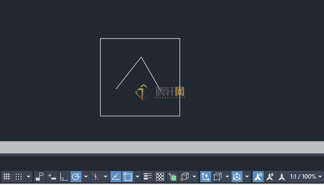 AutoCAD 2024绘制感光探测器图例的方法第4步