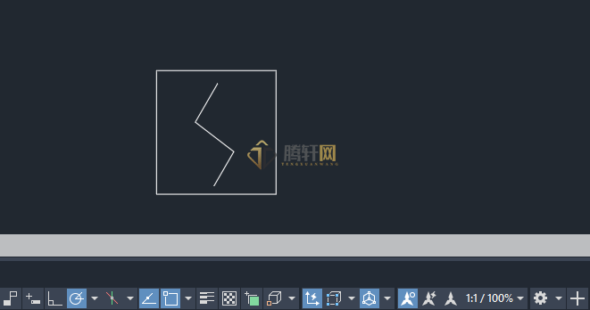 AutoCAD 2024绘制烟感探测器图例的方法第4步