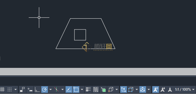 AutoCAD 2024绘制火灾报警发声器图例的方法第4步