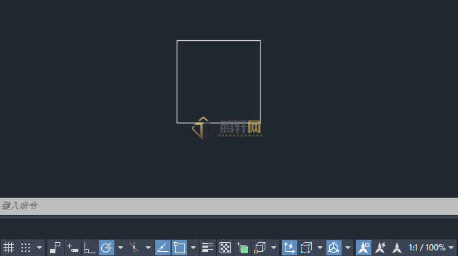 AutoCAD 2024绘制气体探测器图例的方法第2步