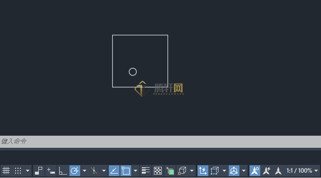 AutoCAD 2024绘制气体探测器图例的方法第4步