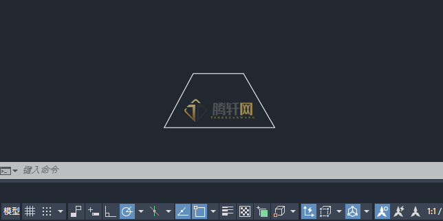 AutoCAD 2024绘制火灾警铃图例的方法第2步