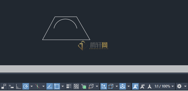 AutoCAD 2024绘制火灾警铃图例的方法第4步