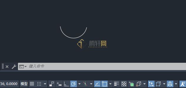 AutoCAD 2024绘制手动启动图例的方法第2步