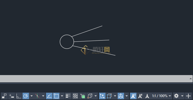 AutoCAD 2024绘制消防易爆气体图例的方法第4步