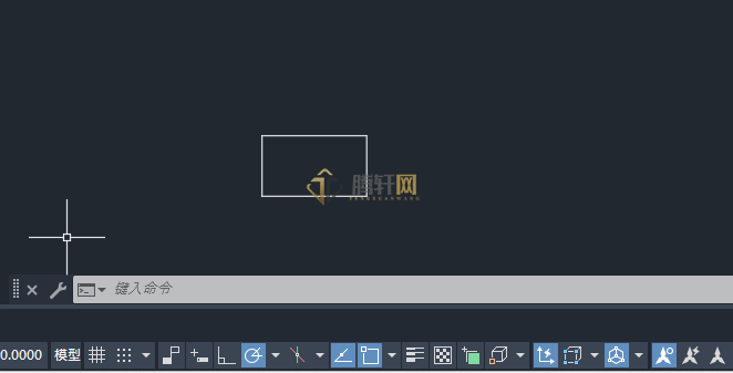 AutoCAD 2024绘制发声器图例的方法第2步