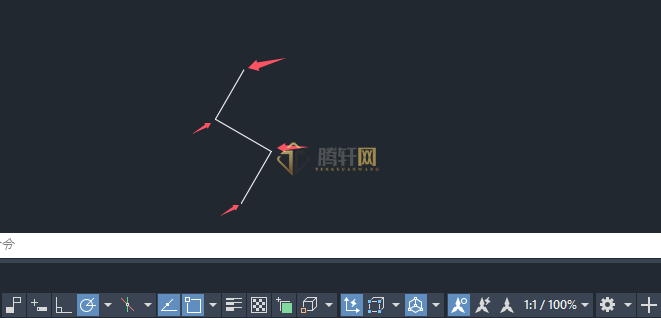 AutoCAD 2024绘制消防中烟图例的方法第2步