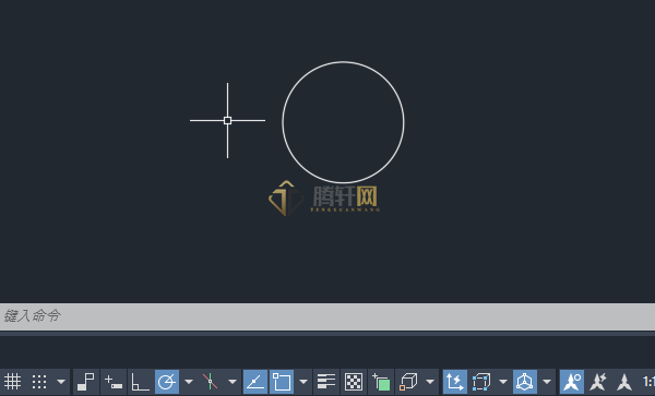 AutoCAD 2024绘制消防中泡沫比例混合器图例第2步