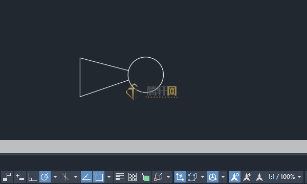 AutoCAD 2024绘制消防中泡沫比例混合器图例第4步