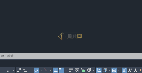 AutoCAD 2024绘制消防中闭式喷头图例第2步