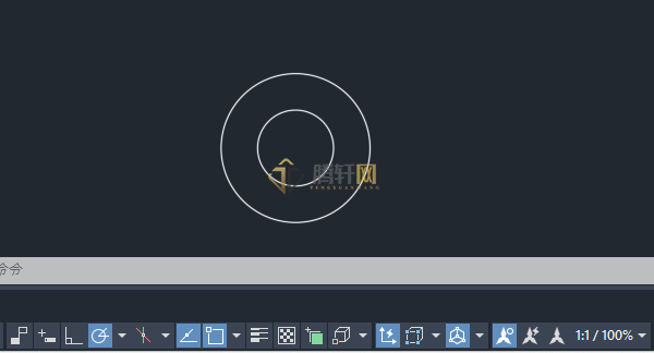 AutoCAD 2024绘制消防中干式立管图例第3步