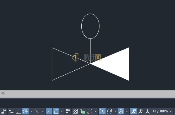 AutoCAD 2024消防中报警阀图例的方法第9步