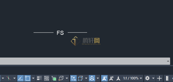 AutoCAD 2024绘制消防水管线图例的方法第4步