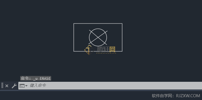 AutoCAD 2024绘制消防水罐图例的方法第6步