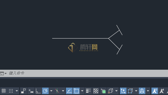 AutoCAD 2024绘制消防中水泵结合器图标第4步