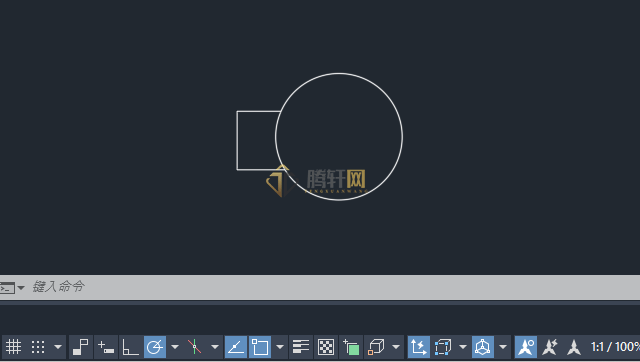 AutoCAD 2024绘制消防泡沫产生器图例的方法第4步