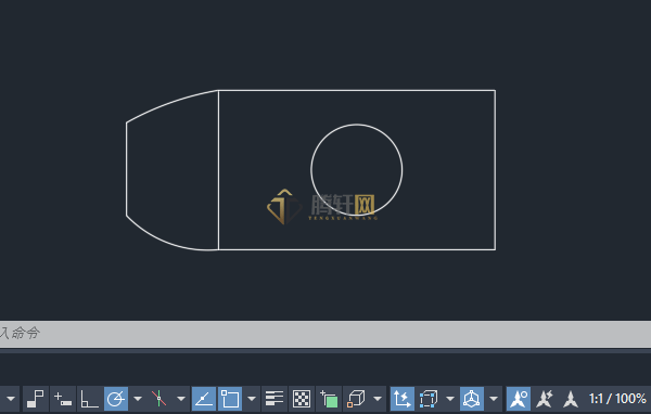 AutoCAD 2024绘制泡沫液管图例的方法第5步