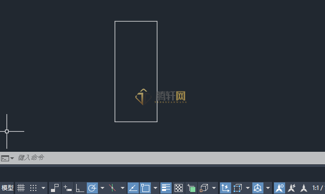 AutoCAD 2024绘制麦克风图标的方法第2步