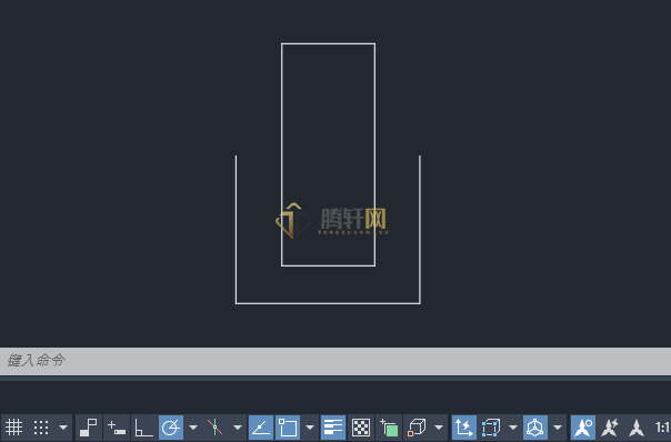 AutoCAD 2024绘制麦克风图标的方法第4步