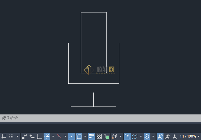 AutoCAD 2024绘制麦克风图标的方法第5步