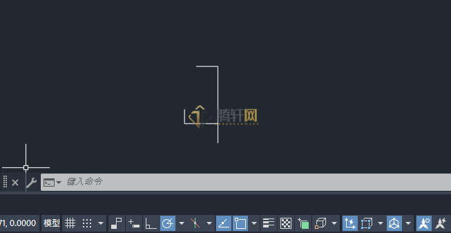 AutoCAD 2024绘制浴盆排水件图例的方法第3步