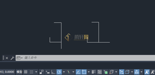 AutoCAD 2024绘制浴盆排水件图例的方法第5步