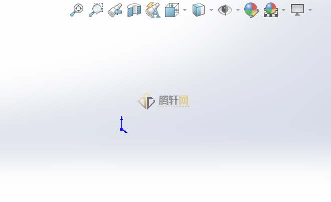 sw前视基准面怎么显示？