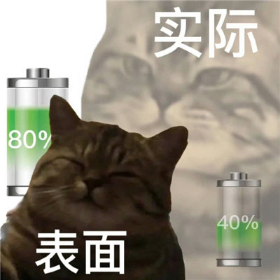 适合自己电量状态表情包，我的大脑30秒即将关机